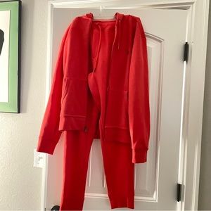 Polo jumpsuit top and bottom